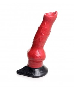 DILDO SILICONA HELL-HOUND CANINE 19 CM X 6 CM