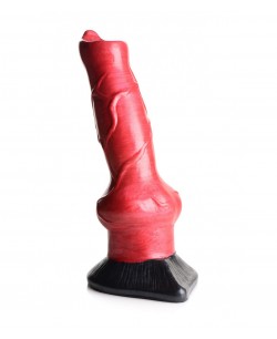 HELL-HOUND CANINE SILICONE DILDO 19 CM X 6 CM