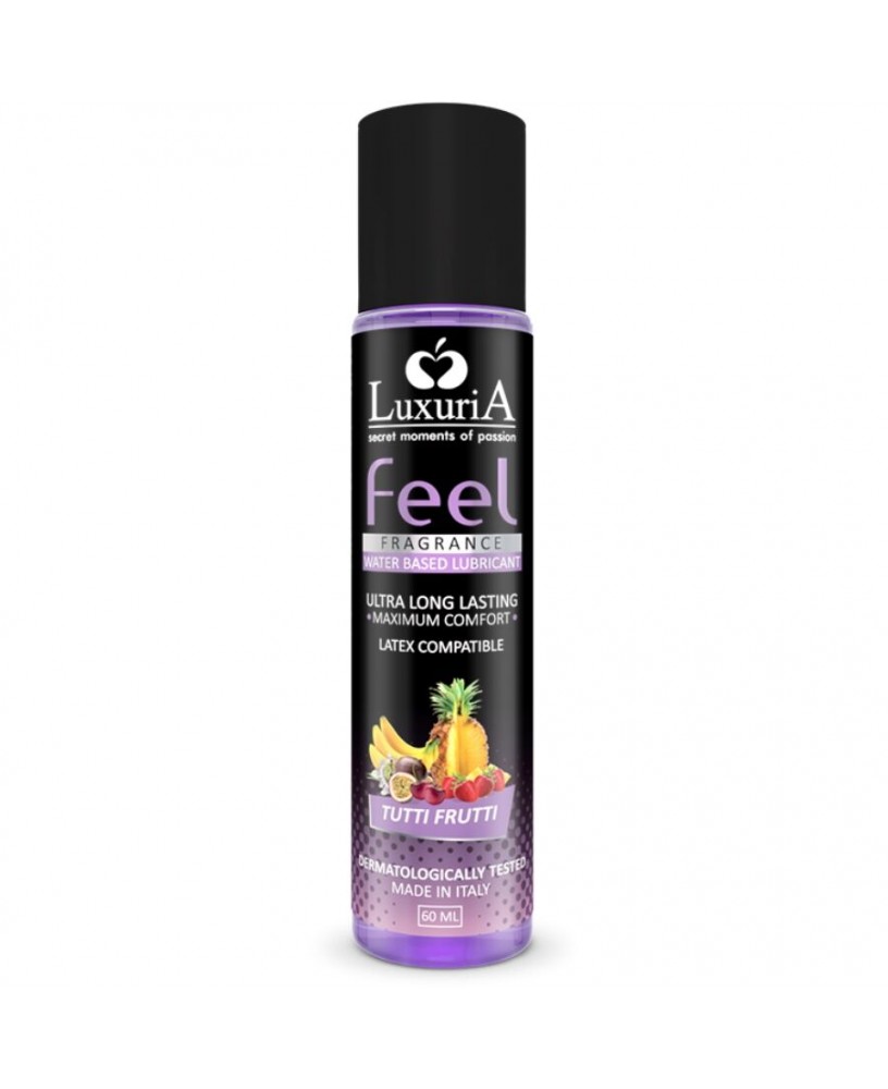 LUXURIA FEEL LUBRICANTE BASE TUTTI FRUTI 60 ML