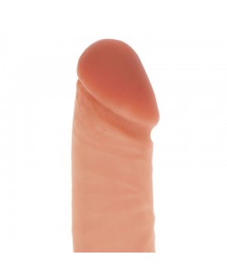 GET REAL - DILDO SILICONA 20,5 CM CON TESTICULOS NATURAL