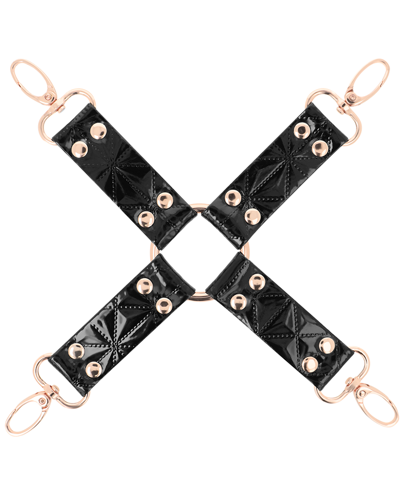 BLACK EDITION HOG TIE VEGAN LEATHER