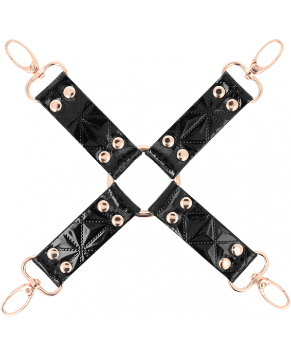 BLACK EDITION HOG TIE VEGAN LEATHER