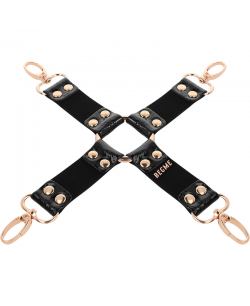 BLACK EDITION HOG TIE VEGAN LEATHER